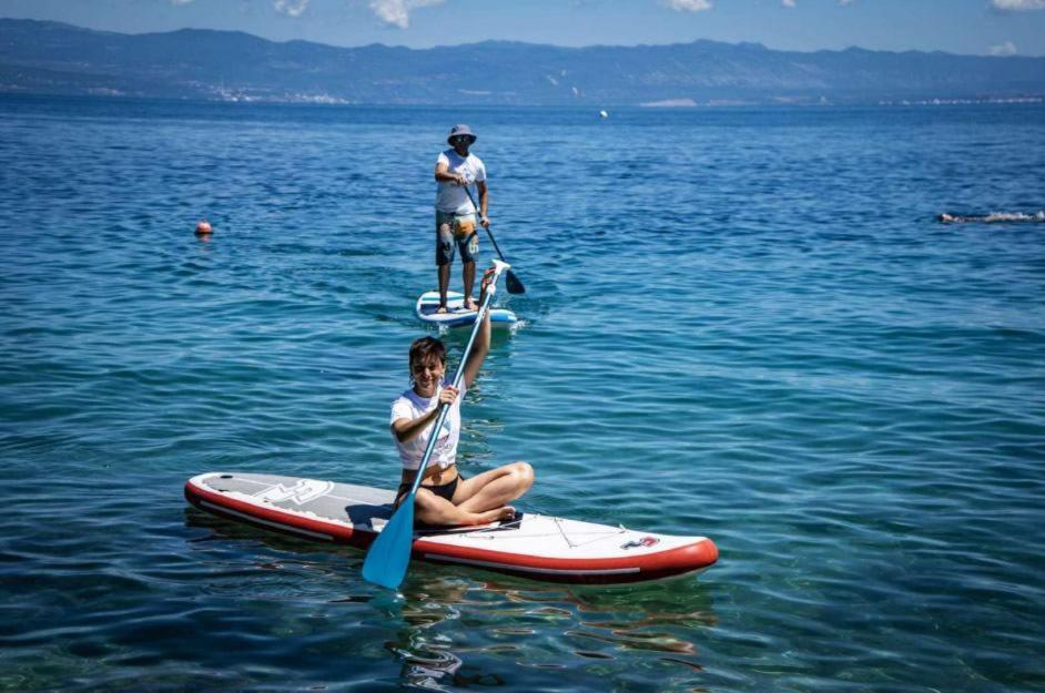 Apartments Near The Beach, With Terraces And Seaview At House B. Mošćenička Draga 외부 사진