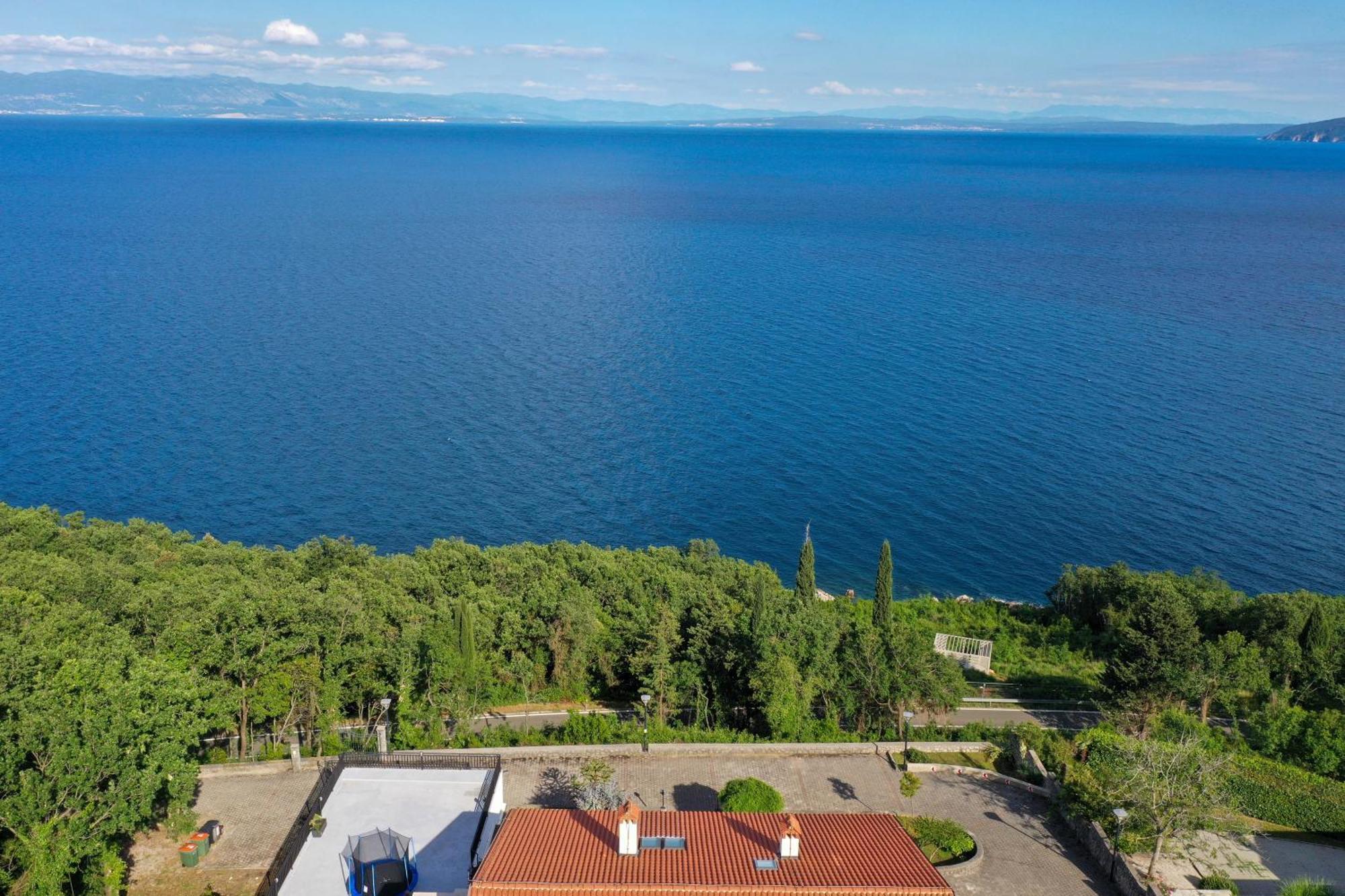 Apartments Near The Beach, With Terraces And Seaview At House B. Mošćenička Draga 외부 사진