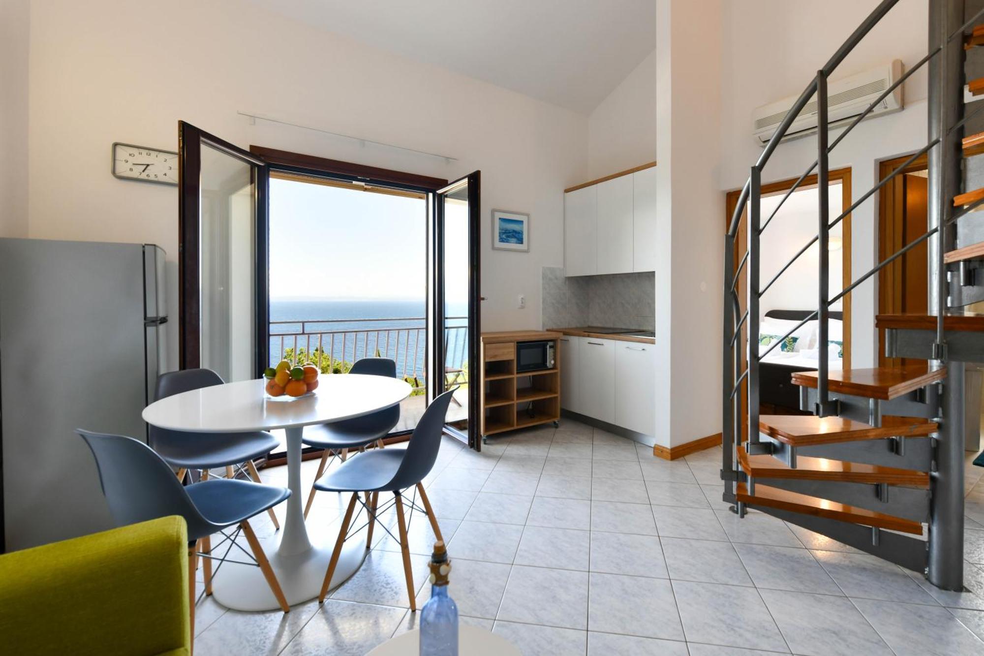 Apartments Near The Beach, With Terraces And Seaview At House B. Mošćenička Draga 외부 사진