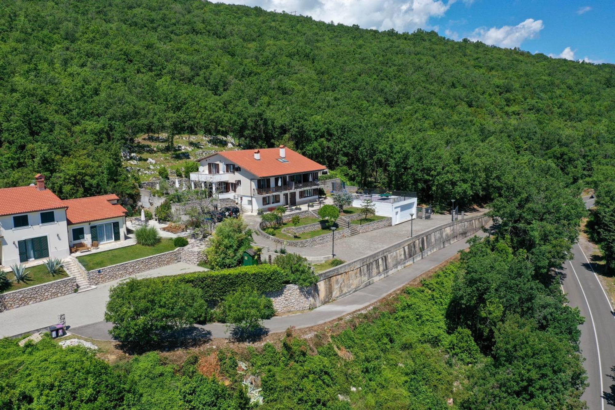 Apartments Near The Beach, With Terraces And Seaview At House B. Mošćenička Draga 외부 사진