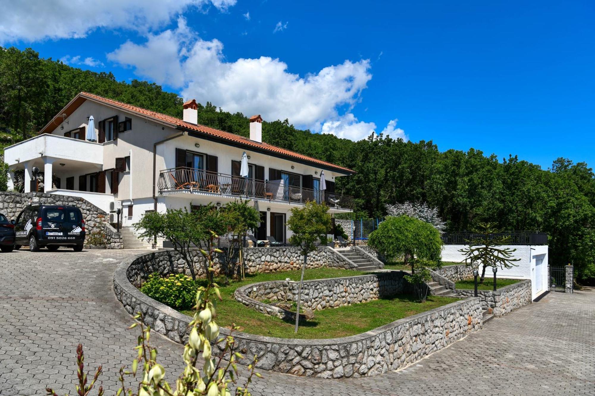 Apartments Near The Beach, With Terraces And Seaview At House B. Mošćenička Draga 외부 사진